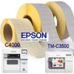 Rouleau d'étiquettes papier mat - TM-C3500 et C4000