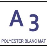 Étiquettes adhésives en planches A3 Polyester ultra adhésif