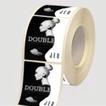 Étiquettes autocollantes multi-usages pour magasin - 1 couleur