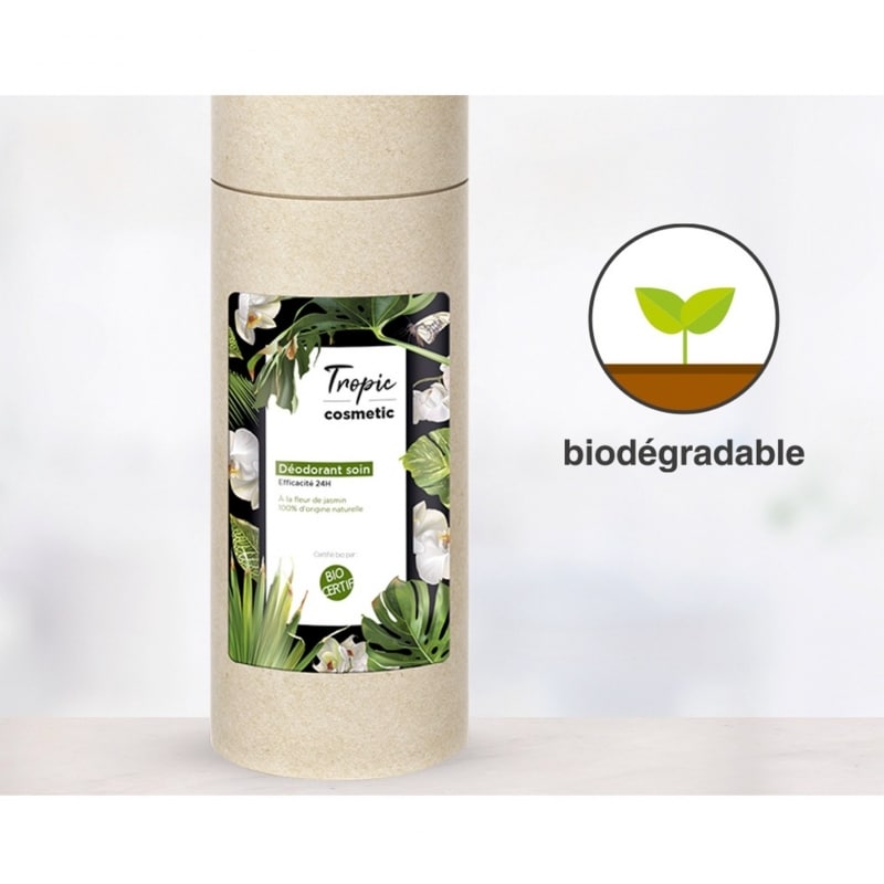 Étiquettes écologiques biodégradables autocollantes - Synthétique Blanc