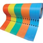 Étiquettes à boucle CURLISS STT 25 x 254 mm - 5 Couleurs