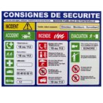 Plaque d'identification imprimée
