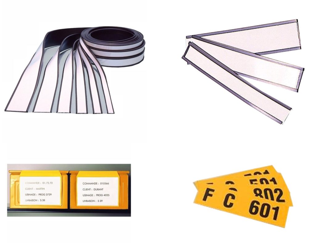 Porte-étiquettes Magnétiques Pour Rayonnages | Belgique