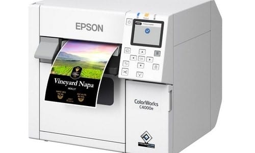Imprimante à étiquettes Epson Colorworks C4000