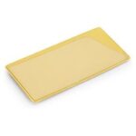 Porte-étiquette magnétique fond JAUNE